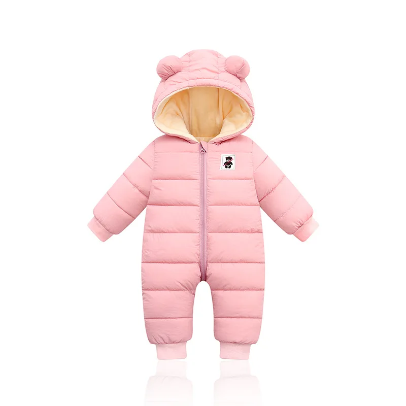 LZH Baby Snowsuit Infant Newborn Clothes Kids Winter Jumpsuit For Boys Girls Romper For Baby Overalls Children Christmas Costume - Image 2