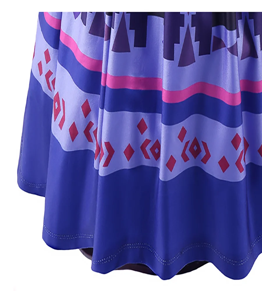 Magic House Charm Costumes For Girls Kids Birthday Princess Party Dress Luisa Madrigal Cosplay Children Halloween Carnival Gown - Image 6
