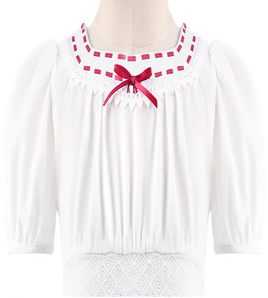 Magic House Charm Costumes For Girls Kids Birthday Princess Party Dress Luisa Madrigal Cosplay Children Halloween Carnival Gown - Image 5