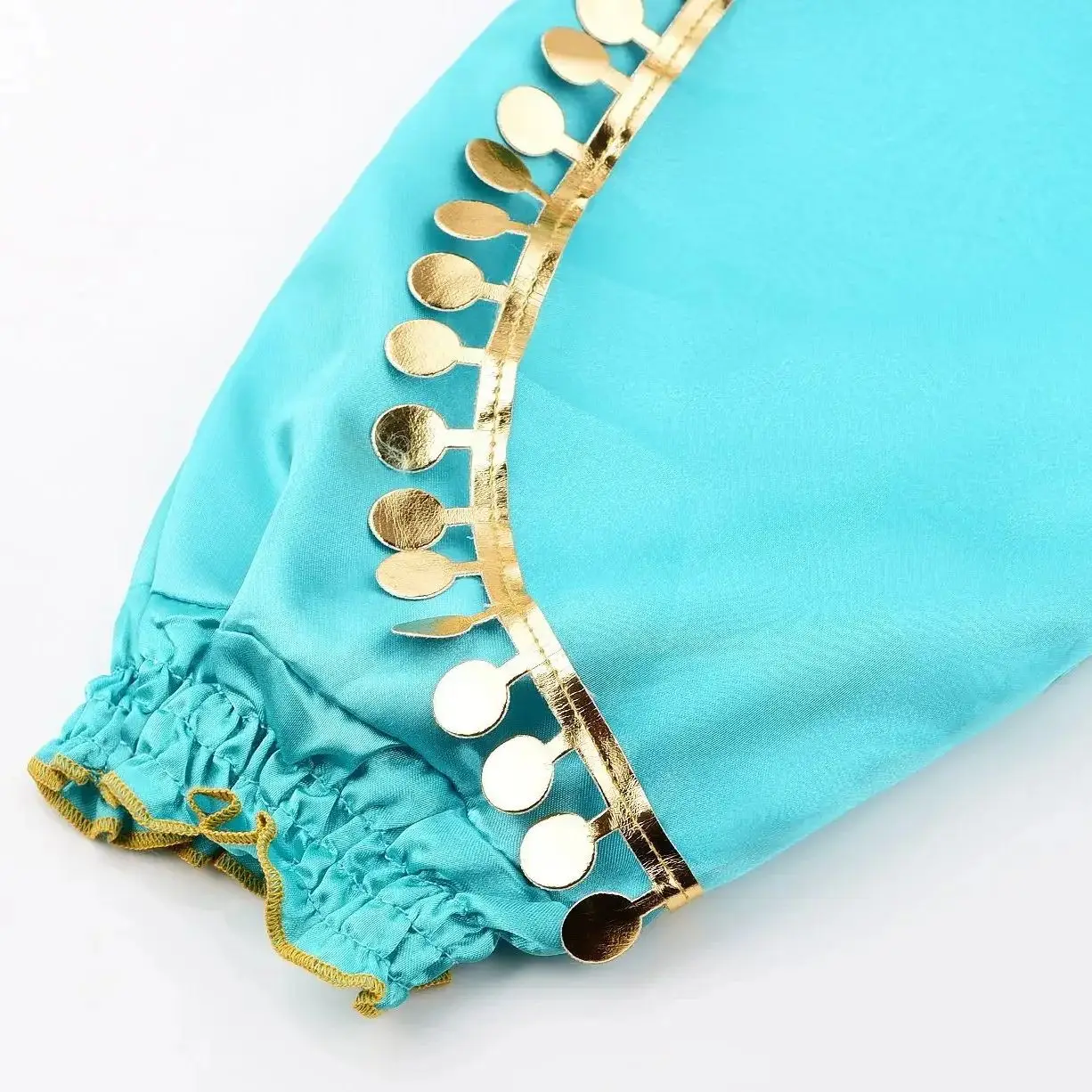 Kids Arabian Sequins Princess Dress Girls Halloween Jasmine Costume For Children Carnival Cosplay Party Disguise Fancy Outfits - Image 4